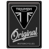plaque metal moto TRIUMPH MOTORCYCLES 0