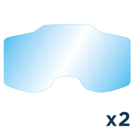 AF Protect Films hydrophobes  pour masque moto cross 100%