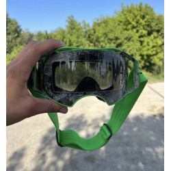 AF Protect Films hydrophobes universels Mudnoiz pour masque moto cross