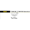 Raccord central racing échappement ARROW BMW F900GS F900GS ADVENTURE 2024