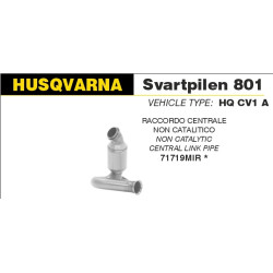 Raccord centrale décatalysé d'Echappement ARROW KTM SMT 890 HUSQVARNA 801 SVARTPILEN 2024