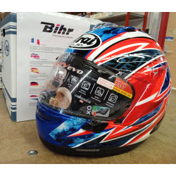Casque ARAI RX-7V EVO Ogura Taille M casque signé par le pilote GP : Ai OGURA dédicacé en personne