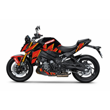 Kit déco BURN OUT SUZUKI GSX-S 950 1000 2021-2024
