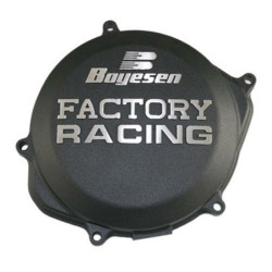 Couvercle de carter d'embrayage BOYESEN Factory Racing noir HONDA CR250R 2002-2007