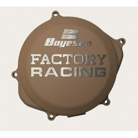 Couvercle de carter d'embrayage BOYESEN Factory Racing magnésium HONDA CRF 250 X