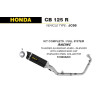 ligne d'Echappement ARROW THUNDER HONDA CB 125 R 2024 0