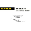 Raccord d'Echappement décatalysé ARROW KAWASAKI ZX-6R 636 2024-2025