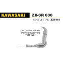 Collecteur racing d'Echappement ARROW KAWASAKI ZX-6R 636 2024-2025