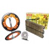 Kit Chaine moto DID stealth orange KTM SX 250 SX 300 SX-F 450 0