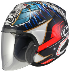 Casque Jet ARAI SZ-R EVO Pedrosa Shogun - Replica