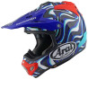 Casque cross ARAI MX-V EVO Stream Bleu 4