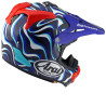 Casque cross ARAI MX-V EVO Stream Bleu 5