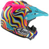 Casque cross ARAI MX-V EVO Stream Rose 6