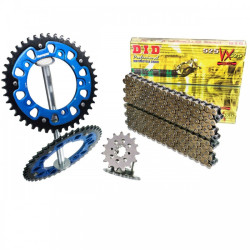 Kit Chaine moto stealth bleu DID SHERCO SE-R 125 / SE factory 125