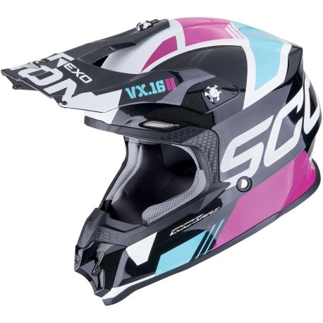 Casque cross SCORPION VX-16 EVO AIR ANALOG