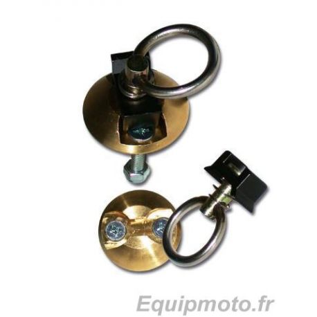 Paire d'anneaux d'arrimage démontables