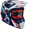 Casque Moto Cross LEATT Kit Moto 8.5 V25 avec masque Velocity 5.5 offert 12