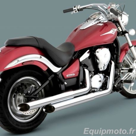Echappement Silvertail K02 VN900 CLASSIC + CUSTOM 2006-2016