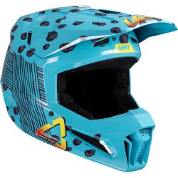 Casque Moto Cross enfant LEATT Kit Moto 3.5 V25 avec masque Vizion 2.5 offert