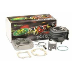 Kit cylindre-piston TOP PERFORMANCE BLACK TROPHY moteur minarelli vertical Mbk Booster/Yamaha Bw's