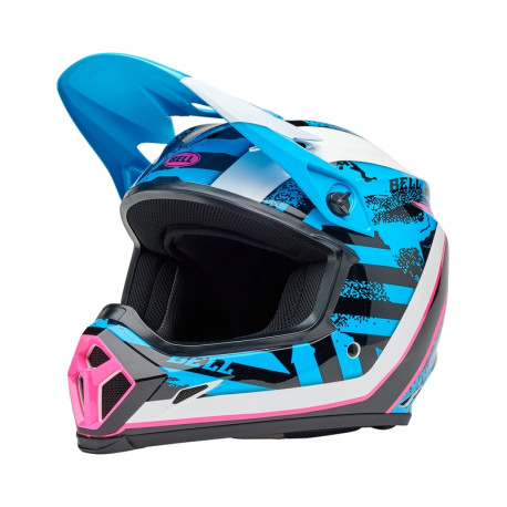Casque cross BELL MX-9 Mips Breakdance Gloss