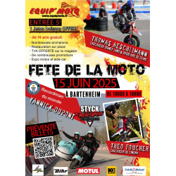 prévente fete de la moto Equip'moto Bartenheim 15 juin 2025