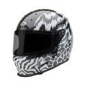 Casque BELL Eliminator Carbon - Deathspray Black/White