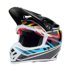 Casque Cross BELL Moto-9S Flex - Drift Black Multi