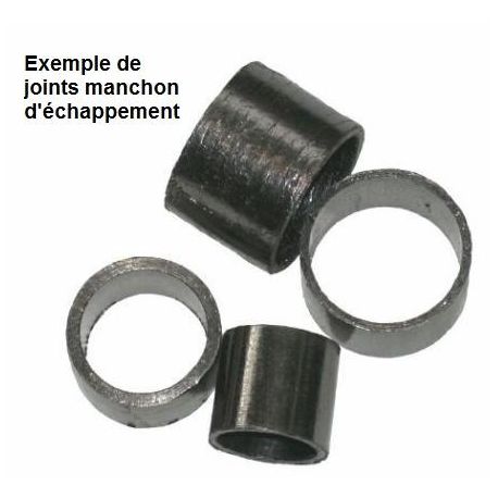 Joint déchappement 34,0 x 28,5 x 34,0 mm Pot déchappement connexion Joint pour Yamaha 