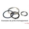 Joint d'echappement par dimension 43x51.5x5 (rond acier) 0