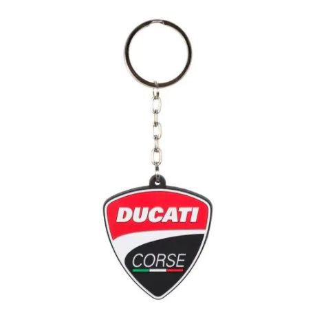 Porte-clés avec bouclier Ducati Corse