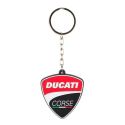 Porte-clés avec bouclier Ducati Corse