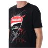 Tee shirt Ducati Corse Scratched logo 1