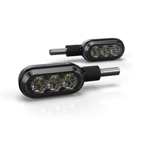 Feux de position à leds avec clignotants avant intégré DENALI T3 Modular Switchback