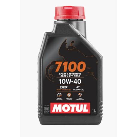 Huile MOTUL 7100 100% synthèse 10w40 1 litre