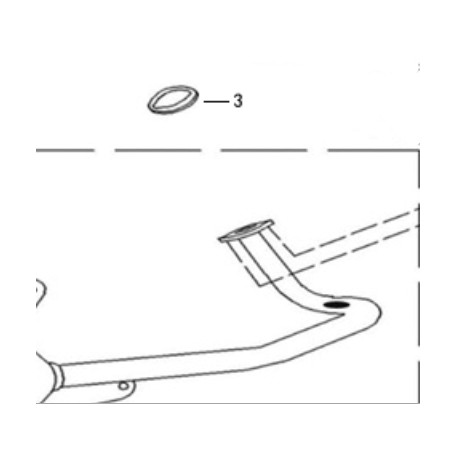 Joint echappement MOTRON Breezy 50