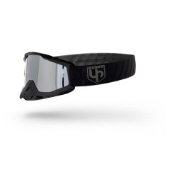 Masque moto cross UP DESIGN Bold NOIR MIDNIGHT écran miroir