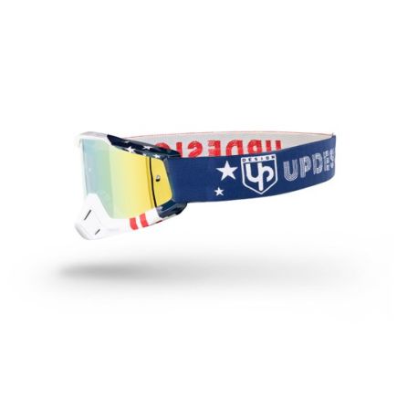 Masque moto cross UP DESIGN Bold STATES écran miroir