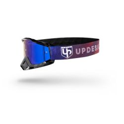 Masque moto cross UP DESIGN Bold SHADOW écran miroir