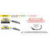 Collecteur racing d'échappement ARROW APRILIA 660 TUAREG 2025 1