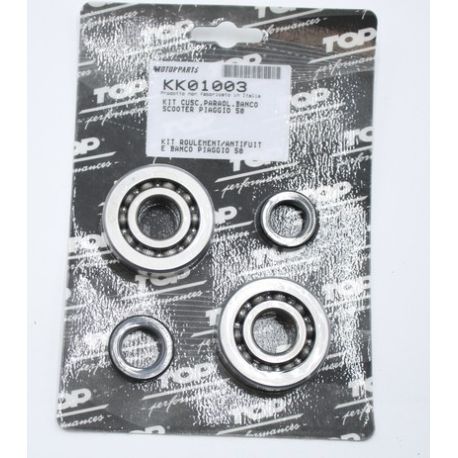 Kit roulements et joints spi de vilebrequin TOP PERFORMANCES moteur piaggio LC