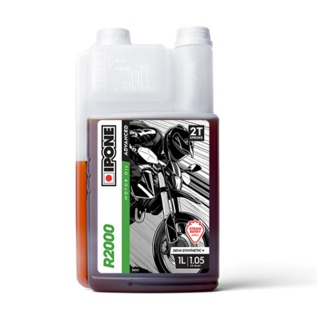 Huile ipone R2000RS fraise, 2 temps 1 litre