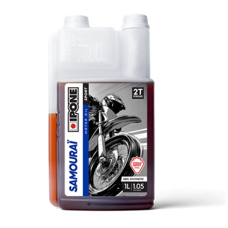 Huile IPONE samourai fraise 2 Temps 1 litre