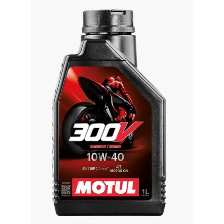 HUILE MOTUL 300V Factory Line Road Racing 10W40 1 Litres HUILE MOTUL 300V Factory Line Road Racing 10W40 1 Litres