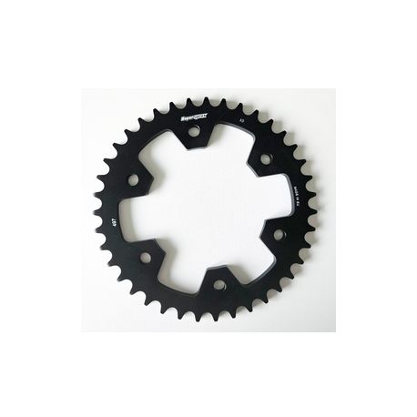 Couronne de transmission moto en alu ROYAL ENFIELD 650 CONTINENTAL pas 520