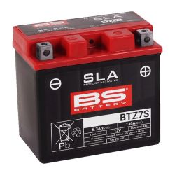 Batterie moto BS BATTERY SLA sans entretien activée usine BTZ7S