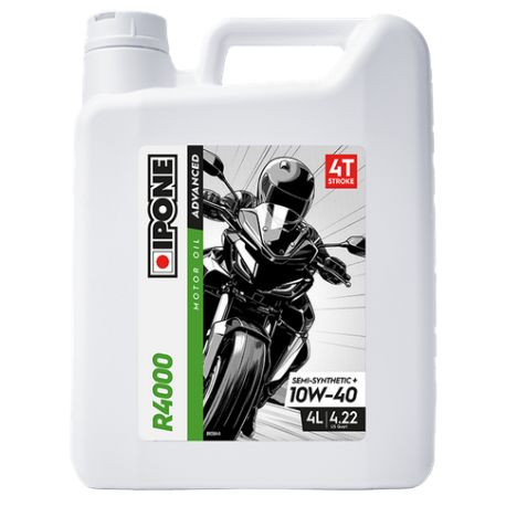 Huile moteur IPONE R4000 RS 10 W 40 en 4 litres