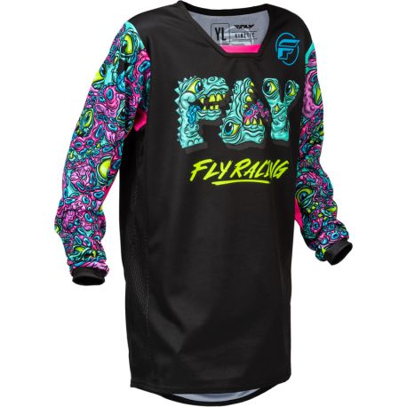 Maillot moto cross enfant FLY RACING Kinetic Mutant