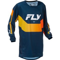 Maillot moto cross enfant FLY RACING Kinetic Racewear