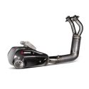 Ligne complete d'Echappement homologuée AKRAPOVIC RACING LINE YAMAHA MT 07 XSR 700 TRACER 7 2024